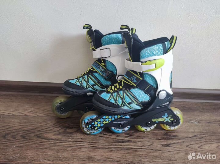 Роликовые коньки К2 детские раздвижные 28-32р