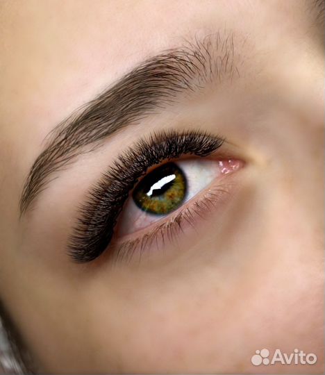 Наращивание ресниц на реклайнере