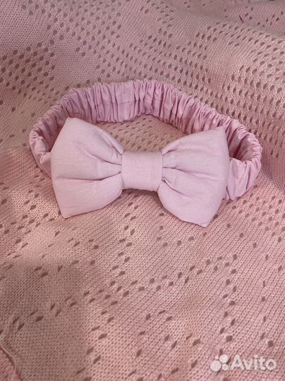 Бант для конверта на выписку