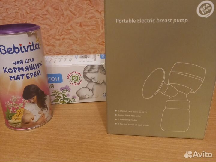 Молокоотсос электрический чай для кормящих