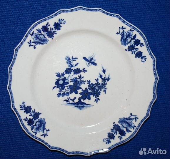 Две тарелки, FJ Peterinck, Бельгия. Конец 18 века