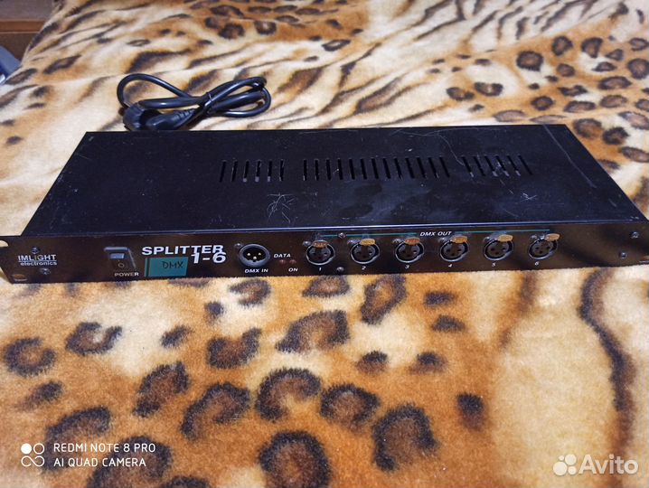 Сплиттер DMX 1-6