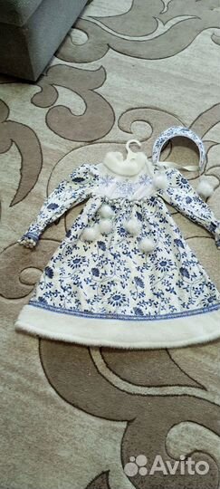 Костюм снегурочки 110 -116