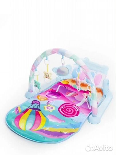 Развивающий коврик с пианино