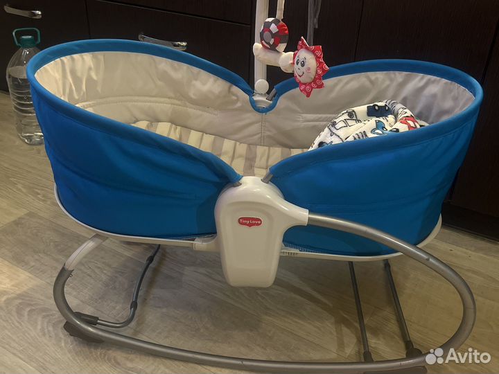 Люлька -шезлонг-баунсер Tiny Love