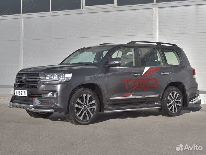 Toyota land cruiser 200 TRD 2019- Защита + клыки