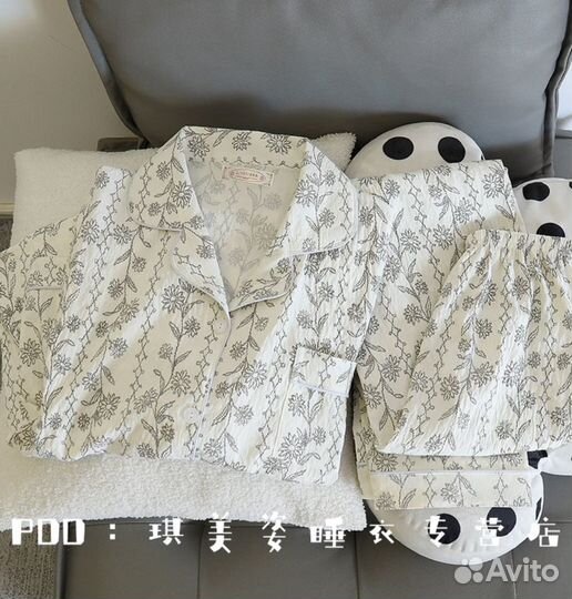 Пижама женская из муслина