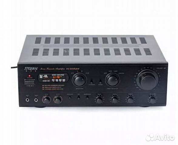 Усилитель Titanic AV-502USB/BT-Black