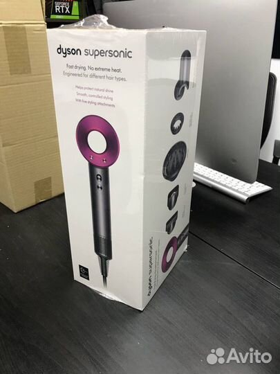 Фен Dyson Supersonic Розовый (рассрочка,все цвета)