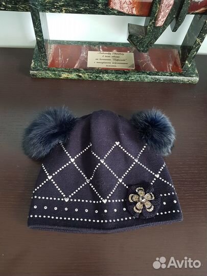 Демисезонные шапочки на головку 50-52