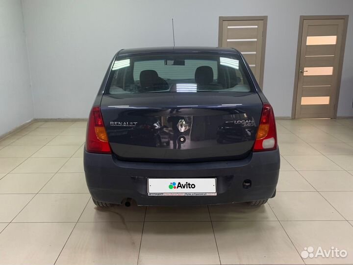 Renault Logan 1.4 МТ, 2007, 135 136 км