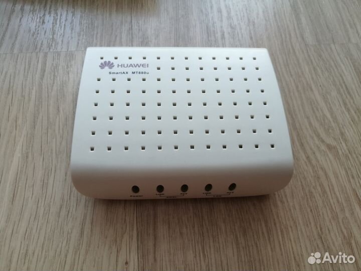 Adsl роутер Huawei SmartAX MT880u полный комплект
