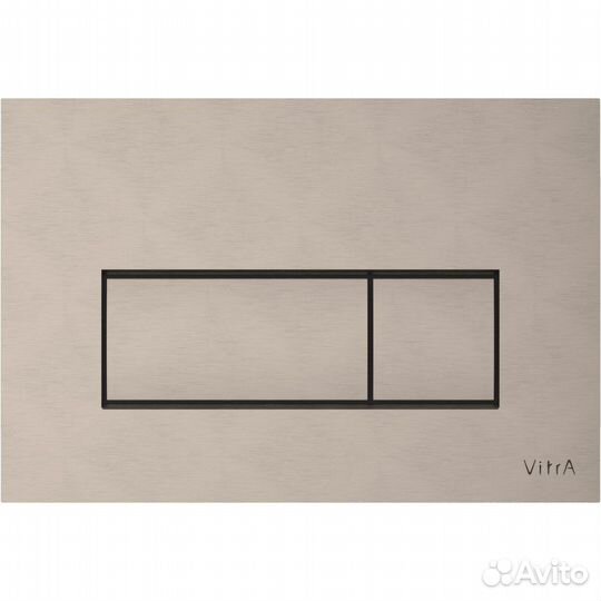 Смывная клавиша VitrA Root Square никель 740-2395