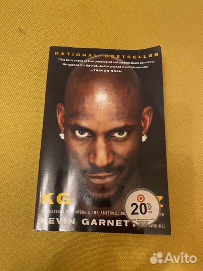 Книга Кевина Гарнетта KG на английском