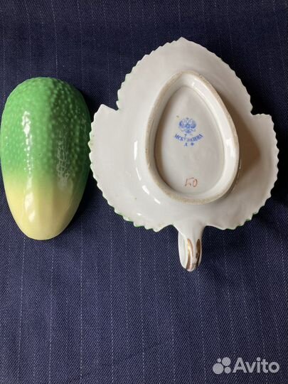 Антикварные масленки М.С.Кузнецова