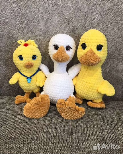 Вязаные игрушки ручной работы