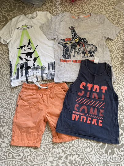 Майка футболка штаны мальчик