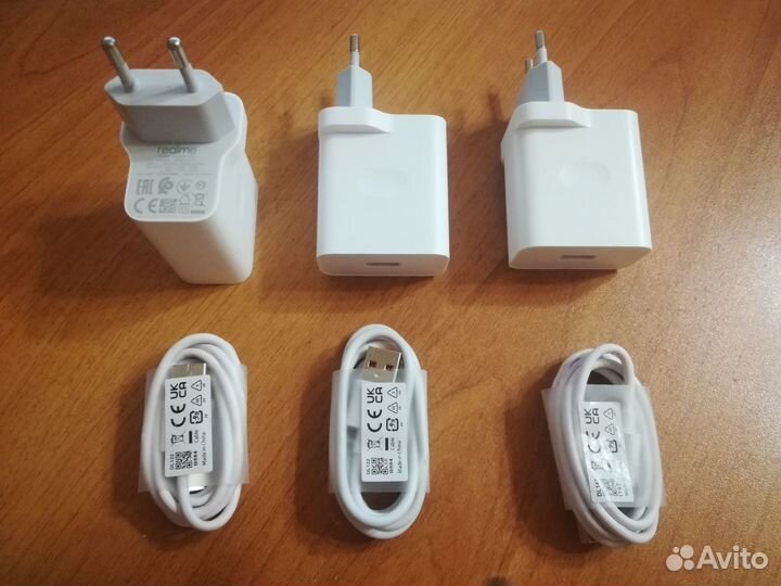Realme оригинальное зарядное устройство