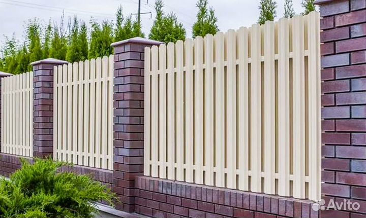 Забор металлический профессионально качественно