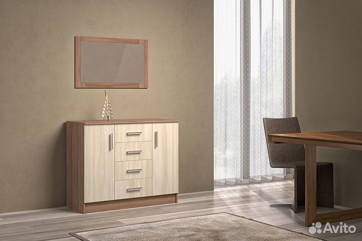 Комод К1000-2Д