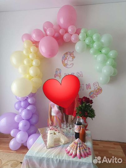 Воздушные шарики на день рождения
