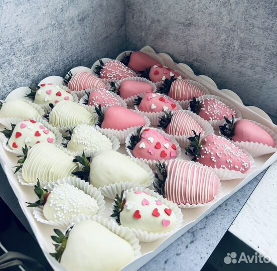 Клубника в шоколаде набор