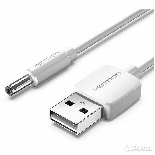 Кабель AM/DC- Jack3.5 (M) 1m Vention #373187