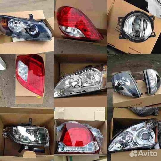 Highlander стекло фары лев (Китай)