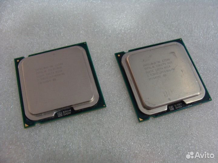 Процессоры Intel сокет 775 / AM2 / AM2+