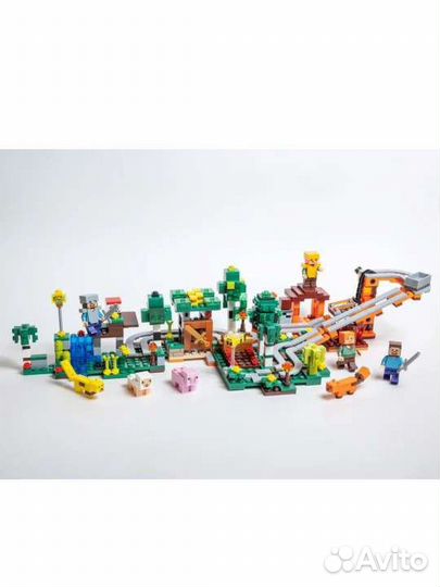 Конструктор аналог lego майнкрафт
