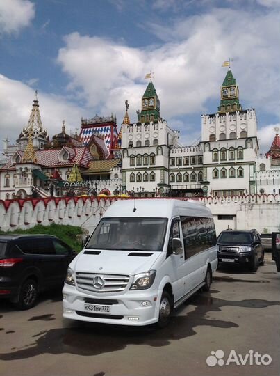 Заказ аренда микроавтобуса автобуса Мерседес