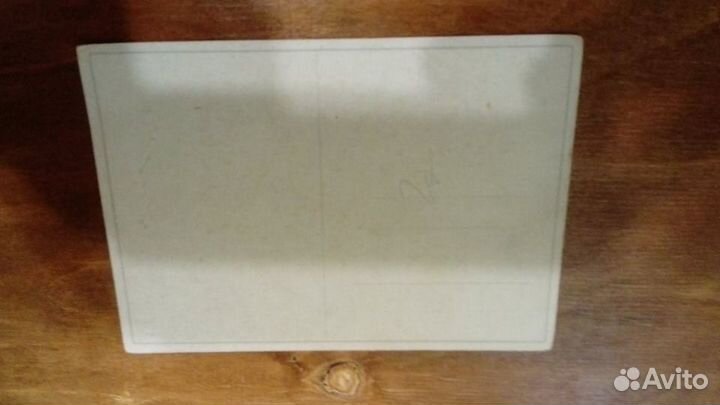 Открытка. Девочка с куклой гдр