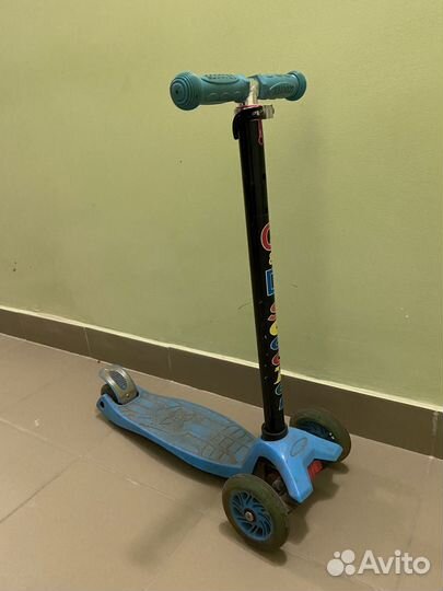 Самокат детский 3-колесный для девочки и мальчика