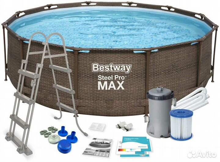 Каркасный бассейн bestway 488122