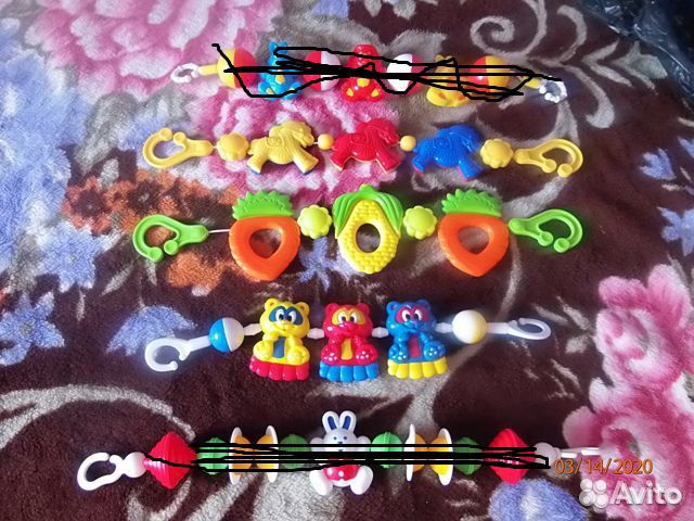 Погремушка на коляску