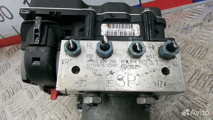 Блок ABS Audi A6 4F/C6 рест. 2011 0265950858