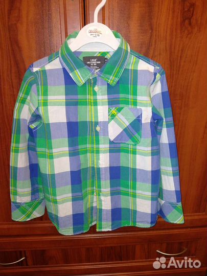 Рубашках в клетку 116р