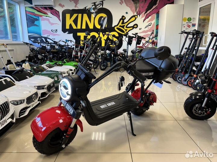 Электроскутер white siberia mini R 2.1 Pro/Red