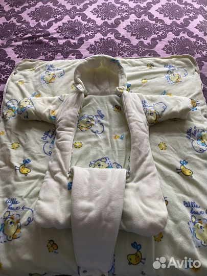 Конверт на выписку зимний