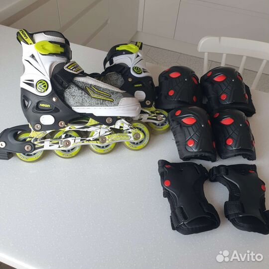 Роликовые коньки детские раздвижные