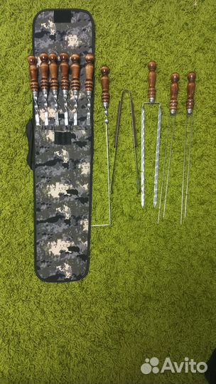 Набор шампуров в чехле