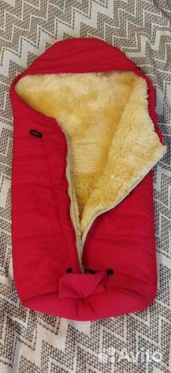 Зимний конверт в коляску mansita