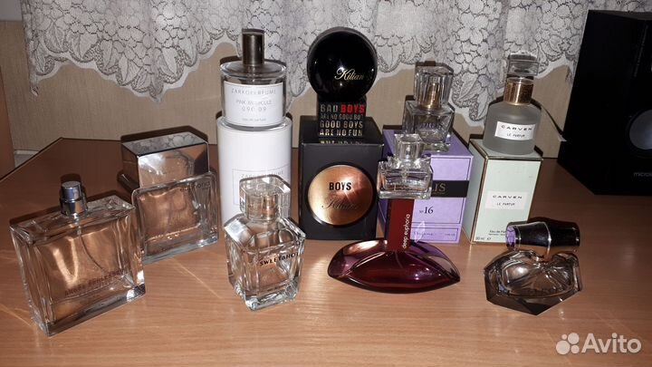Пустые флаконы от духов