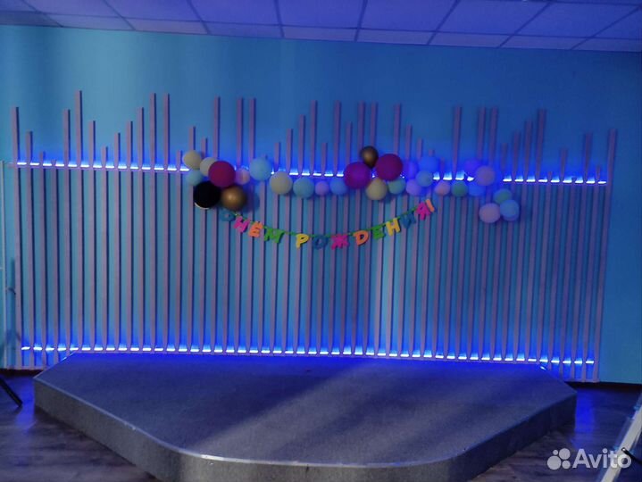 Сцена и фотозона