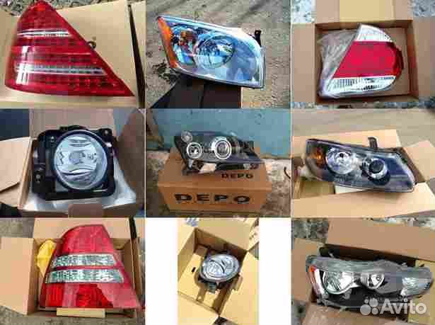 Фара правая C мотором для volvo S40 (2008-2023)