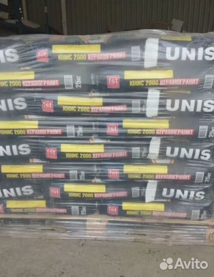 Клей для плитки Unis 2000 25 кг. Код: 320/3488