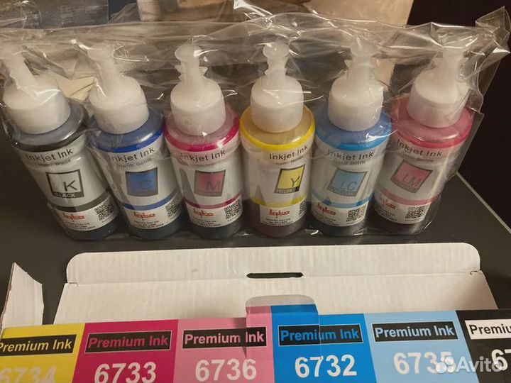 Чернила inko для Epson L800, L805, L810, L850