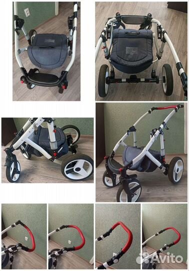 Коляска 2 в 1 bebe mobile movo