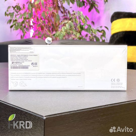 Оригинальный блок MagSafe 2 60W (мВидео, рестор)