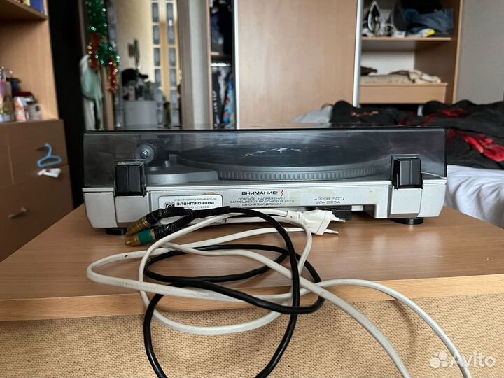 Электроника эп 017с проигрыватель LP пластинок